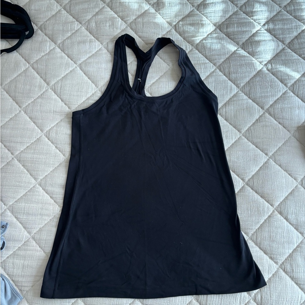 Black lululemon Racerback Tank Top